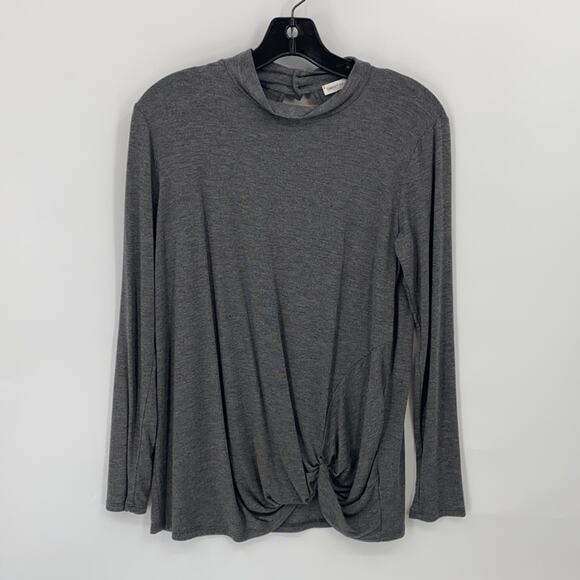 Sweet Journey Women's Casual Gray Long Sleeve Top Size Small - Picture 1 of 10